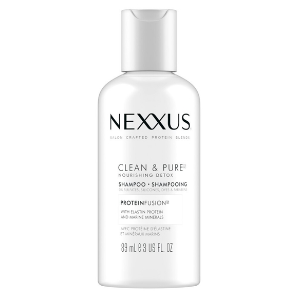🍭7/$15 Nexxus Clean & Pure Nourising Hair Detox Shampoo - Picture 3 of 9